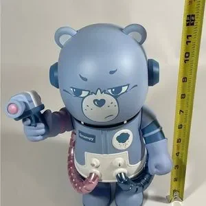 POPMART SPACE MOLLY４００％&１００％ Ｇｒｕｍｐｙ Ｂｅａｒ MEGA SPACE MOLLY 400%+100% Care Bears Grumpy Bear 2023